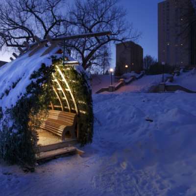 Fir Hut - Richard Kroeker in collaboration with Neil Forrest