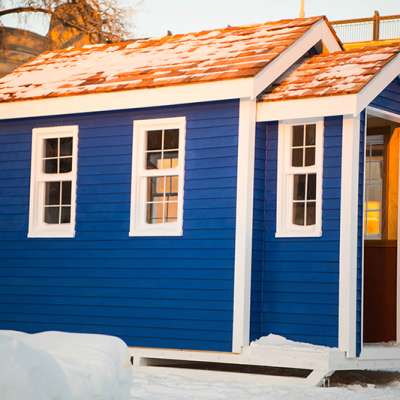 One Room School House - Tec Voc High School, Winnipeg, Canada