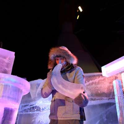 Terje Isunget - Ice Musician, Bergen, Norway
