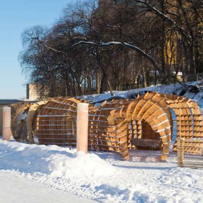 Weave Wave - University of Manitoba, Faculty of Architecture, Winnipeg, Manitoba